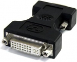 STARTECH DVI-st VGA-adapter - DVI-I konverter til HD15 - F/M - Must