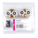 Du&scaron;ikabiini &uuml;lemised rattad Kerra Z 8 Gold, 2 tk