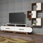 Sektsioon Flora S, valge/pruun