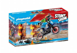 70553 PLAYMOBIL&reg; Stuntshow Show Motocross with Fiery Wall