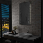 vidaXL vannitoa LED-seinapeegel 60 x 100 cm