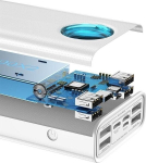Amblight PowerBank 30000mAh 65W White