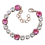 K&auml;ev&otilde;ru naistele DiamondSky &bdquo;Classic II (Light Rose, Crystal)&ldquo; Swarovski kristallidega