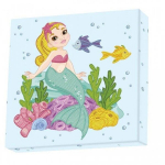 Little Mermaid teemantmosaiik, 28 x 28