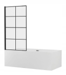 Vannitoa sein Mexen Alex 70,80 cm, mustad v&otilde;rgud