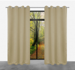 Pimendavad kardinad ARCTIC silmustega, 140x250, ZARP-04 Beež