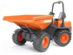 Mini dumper AUSA - BRUDER - Suund p&ouml;&ouml;ratav, p&ouml;&ouml;ratav kast, tagumine haak.
