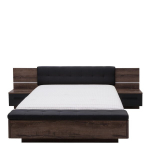 Voodi Recover 160 x 200 cm, tamm/must tamm