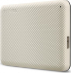 V&auml;lineketas - TOSHIBA - CANVIO ADVANCE - 2 To - Valge - Turbe- ja varundustarkvara sisaldub