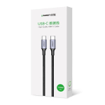 USB-C kaabel - UGREEN - tugevdatud t&uuml;&uuml;pi C - C kaabel - 1 m - 100W - Must