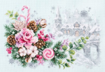 Tikkimiskomplekt Magic Needle "Christmas Sentiment" 100-244