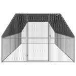 Lauko narvas vi&scaron;čiukams, 3x8x2 m, pilkas