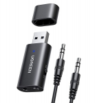 Bluetooth 5.1 saatja / vastuv&otilde;tja Traadita heliaadapter 3,5 mm mini pesa, must (CM523 60300)