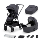 Universaalne jalutusk&auml;ru Kinderkraft Nea 2in1, Deep Grey