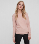 Vero Moda naiste pullover 10136644*07, vanaroosa/misty