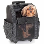 Flamingo reisiseljakott lemmikloomadele Smart City, must, 32x29x52 cm.