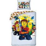 Laste voodipesukomplekt Lego Cityu, 140 x 200 cm, 2-osaline