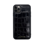 ZILLIONAIRE iPhone 11 Pro Max (6,5&Prime;) Croco Nahast &Uuml;mbris &ndash; Must