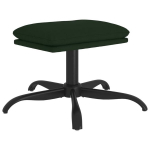 vidaXL jalapink, tumeroheline, 60 x 60 x 39 cm, samet