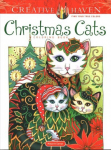 Creative Haven Christmas Cats Coloring Book