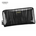 Nahast naiste rahakott Meilina 2, must