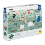 Pusle Moomini tegelastega Martinex Moomin Bug Hunt, 54 tk