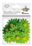 3D vildist lillede kaunistused roheline 10tk - Titanum