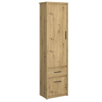 Raamaturiiul Mebelbos Ayson 2d1s, 55,6x36,2x210,6 cm, pruun