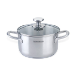 Fackelmann pott kaanega Oval, 3 l, 20 cm, h&otilde;bedane
