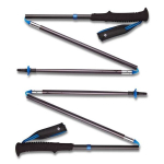 Black Diamond Distance Z matkakepp - peeter - Must - 130 cm