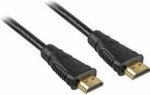 Sharkoon kaabel 4044951017409, 12.5 m, HDMI male, HDMI male, must