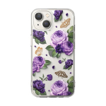Ringke Fusion iPhone 14 Plus transparent (Purple rose) (FD637E29)