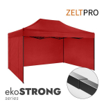 Pop-up telk 3x4,5 punane Zeltpro EKOSTRONG
