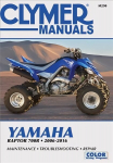 Yamaha Raptor 700R Clymer Motorcycle Repair Manual: 2006-16 2nd ed.