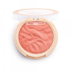 Makeup Revolution Reloaded Powder Blush - Long-lasting powder blush 7.5 g Peach Bliss #E79887
