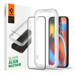 Spigen ALM GLASS FC IPHONE 13 / 13 PRO / 14 MUSTA