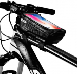 Jalgrattaraami kott telefonile WildMan Hardpouch M, must