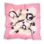 Naiste sall 100% Mulberry siidist Pink Blossom