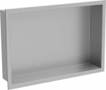 Mexen X-Wall-R s&uuml;vistatav seinariiul, 45x30 cm, Inox