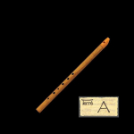 Iiri vile Terre Irish whistle Note A