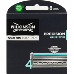 Raseerimisterad meestele Wilkinson Quattro Titanium Sensitive meestele 8 tk.