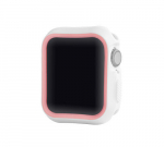 Kaitse&uuml;mbris Devia Dazzle Series sobib Apple Watch 4 (44mm), Valge/Roosa