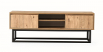 TV laud Kalune Design Belinda 180 cm, must/pruun