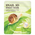 Missha kangasmask "Snail 3D", 23 g