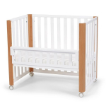 Beebivoodi Kinderkraft Koya 60x90 cm madratsiga 4in1 , valge