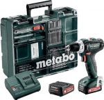 Mobiilne meistrikomplekt Metabo PowerMaxx BS 12, 63 osa