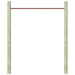 Skersinis, raudonos spalvos, 125 cm, plienas