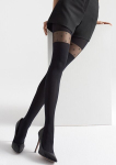 Sukkp&uuml;ksid Marilyn Zazu Stars W01, 1/2, 3/4, Black (must), 1/2