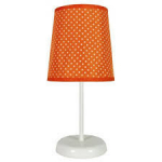 Laualamp Candellux Gala, oranž/valge