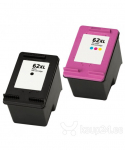 Analoog tintide komplekt HP 62XL Black + HP 62XL TriColor